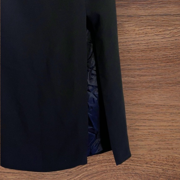 Y2K Adrianna Papell Evening Essentials Size 14 Maxi Skirt With Slit - Picture 2 of 5